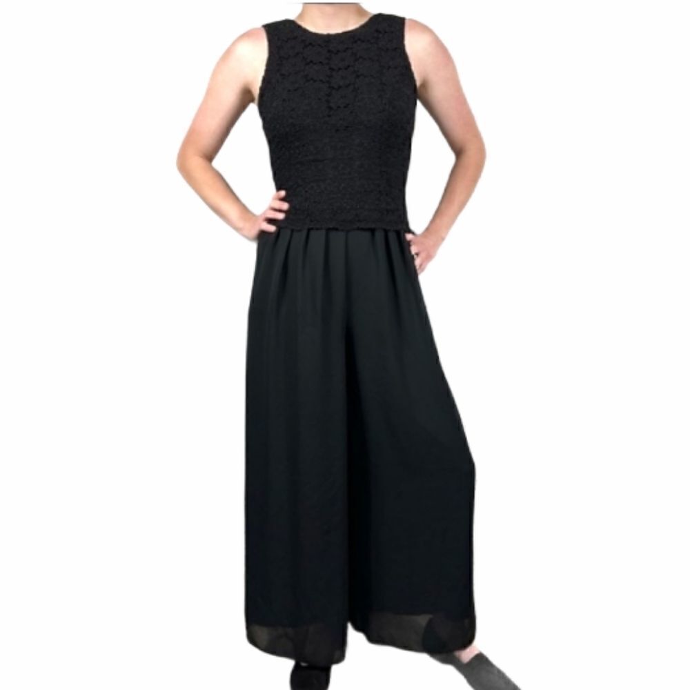 Late Edition Vintage Black Romper Jumpsuit